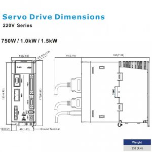 Jual Servo driver Delta ASD-A2-1021-M